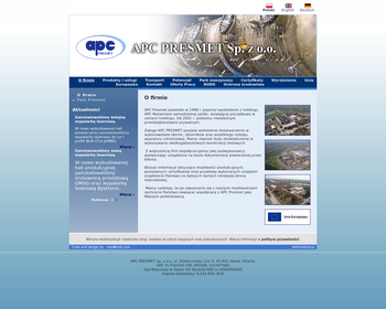 APC PRESMET Sp  z o o_