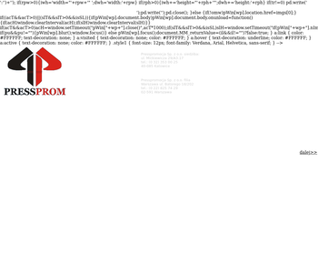 Press Promocja Sp  z o o_