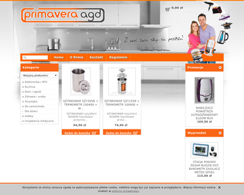 primavera-agd pl  Sklep internetowy_ sprzęt AGD dla domu