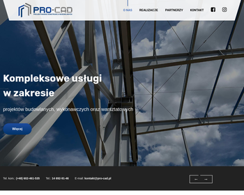 Pro-Cad  Pracownia projektowa konstrukcji budowlanych_