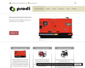 PRODI - Agregaty prądotwórcze -_