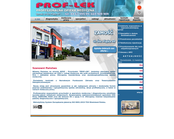 Niepubliczny Zakład Opieki Zdrowotnej Prof-Lek_