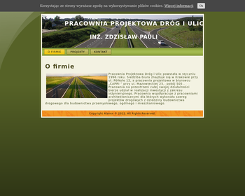 Pracownia Projektowa Dróg i Ulic inż  Zdzisław Pauli - 30-039 Kraków _ ul  Józefitów 7 i 2