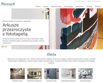 Promador  Systemy wykończeniowe  Odbojnice_ poręcze