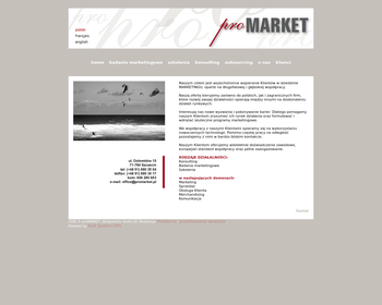 PROMARKET Sp  z o o  Zakład Konstrukcji Metalowych i Inżynierii Ruchu_
