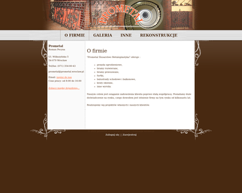 Prometal  Producent balustrad_ ogrodzeń