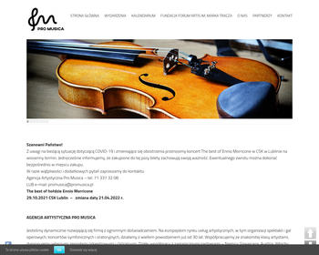Pro Musica Agencja Artystyczna Sp  z o o_