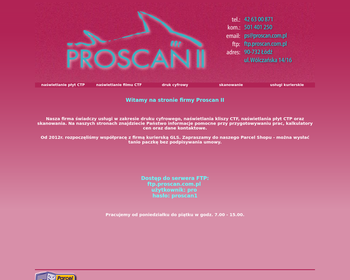 PROSCAN S c  Przygotowalnia Poligraficzna_