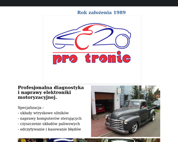 Pro Tronic - Naprawa i Konserwacja Urządzeń Elektronicznych_
