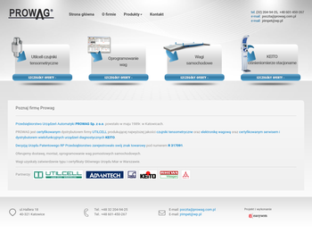PROWAG Sp  z o  o  Wagi przemysłowe_