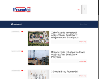 Przem-Gri Sp  z o o  Przedsiębiorstwo inżynieryjno - budowlane_