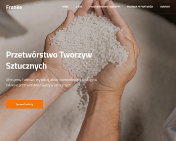 Przetwórstwo tworzyw sztucznych_ produkcja artykułów z tworzyw sztucznych