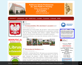 Publiczna Szkoła Podstawowa im  Jana Pawła II_