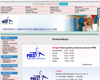 Centrum Medyczno-Rehabilitacyjne PULS oddział VNH Fabryka_