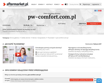 Przedsiębiorstwo Wielobranżowe COMFORT Sp  z o o_