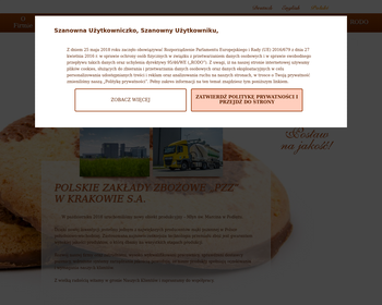 Polskie Zakłady Zbożowe PZZ w Krakowie SA_