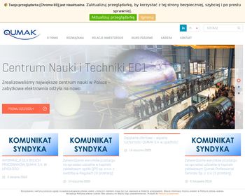 Qumak-Sekom S A  - Centrala_