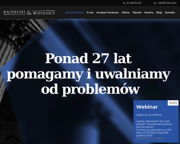 Kancelaria Prawnicza RACHELSKI i WSPÓLNICY Spółka Komandytowa_