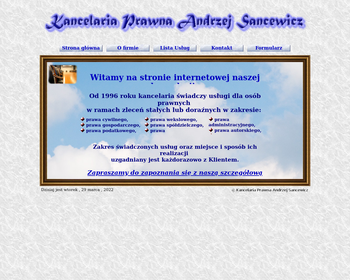 Kancelaria Prawna Andrzej Sancewicz_