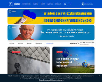 Polskie Radio Regionalna Rozgłośnia w Rzeszowie RADIO RZESZÓW_
