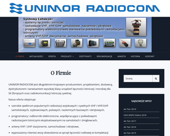 UNIMOR RADIOCOM Sp  z o o_