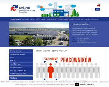 Przedsiębiorstwo Produkcyjno-Usługowo-Handlowe RAdkOM Sp  z o o_