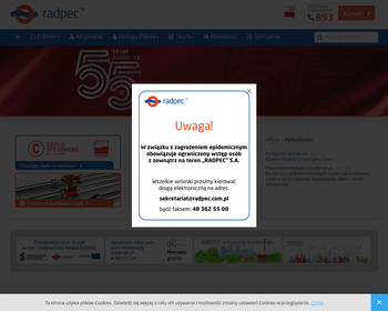Radomskie Przedsiębiorstwo Energetyki Cieplnej RADPEC Spółka Akcyjna_