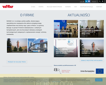 RAFAKO  Kotły parowe modernizacja_ instalacje odsiarczania spalin
