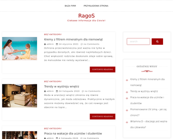 Przedsiębiorstwo Usługowe RAGOS Sp  z o o_
