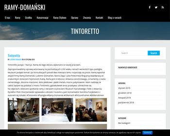 Ramy Domański Pracownia Pozłotnicza_