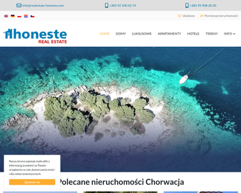 Nieruchomości w Chorwacji HONESTE REAL ESTATE_