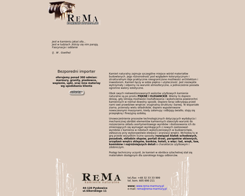 REMA Kamienie Naturalne Jarosław Mateja_