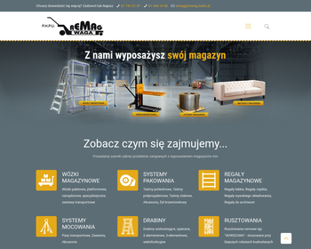 regały magazynowe _wózki paletowe