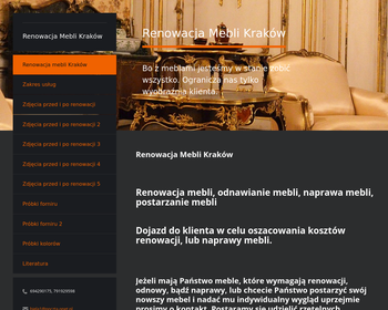 Renowacja Mebli Robert Biela Kraków_