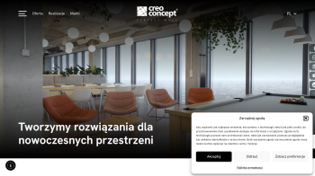 CreoConcept - Systemy biurowych ścianek działowych_
