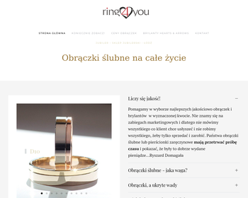 Obrączki ślubne na całe życie_