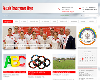 Polskie Towarzystwo Ringo - Zarząd Główny_