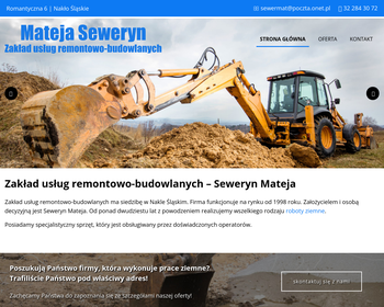 Zbigniew Wyczesany  Usługi budowlane i roboty ziemne_