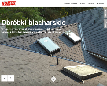 Romex s c  ZPUH  Parapety_ rynny