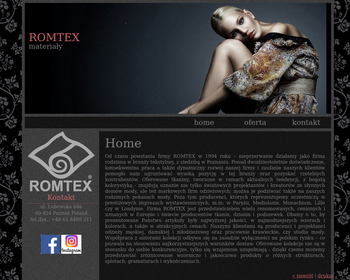 ROMTEX Importer tkanin i dzianin z Francji_ Włoch