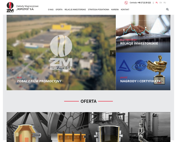Zakłady Magnezytowe ROPCZYCE SA_