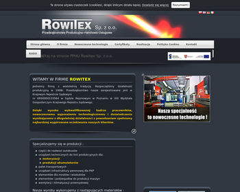 Przedsiębiorstwo Produkcyjno-Handlowo-Usługowe ROWITEX Sp  z o o_