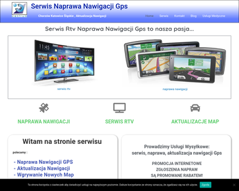 Serwis naprawa aktualizacja nawigacji gps i naprawa RTV Chorzów Katowice Sosnowiec Śląsk i naprawa telewizorów monitorów i naprawa nawigacji GPS śląskie.