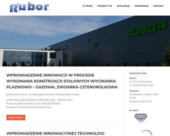 Zakład Projektowo-Remontowy RUBOR Sp  z o o_