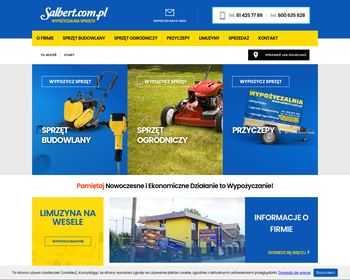 Salbert Marek  Wypożyczalnia sprzętu budowlanego_ ogrodniczego i przyczep samochodowych