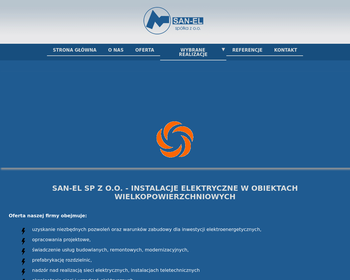 Przedsiębiorstwo Produkcyjno-Usługowo-Handlowe SAN-EL Sp  z o o_