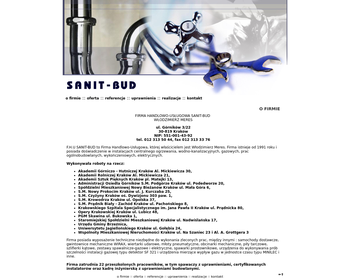 Sanit-Bud  FHU  Instalacje sanitarne_