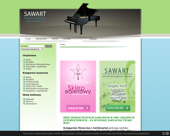Firma Sawart Księgarnia Muzyczna i Antykwariat_
