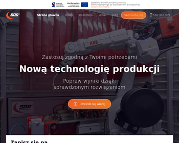 SDA hydraulika siłowa elektryka uszczlnienia_