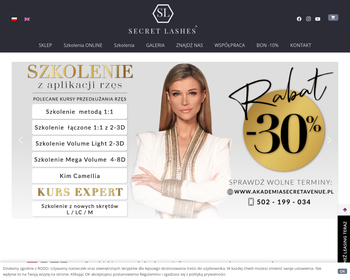 SecretLashes kurs przedłużania rzęs Gdynia_ szkolenia przedłużania rzęs